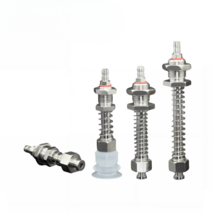LPT TS Series Metal Pneumatic Vacuum Suction Cup Metal Buffer Connecting Rod Vacuum Sucker Connector