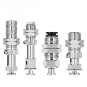LPT PISCO M12 M14 M16 Thread Anti Rotation Bracket Brass Metal Pneumatic Suction Cup Connecting Rod Connector