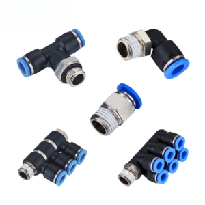 LPT 1/8 1/4 1/2 3/8 One Tuch Plastic Air Hose Pneumatic Parts Fitting Quick Connector
