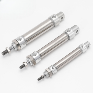 MA Series Mini Pneumatic Cylinder Stainless Steel, Bore 16/20/25/32/40/50/75/100/125/150mm,Mini Cylinder for Textile, Automotive